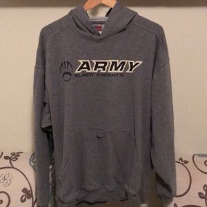 Nike Hooded Sweatshirt Army Football